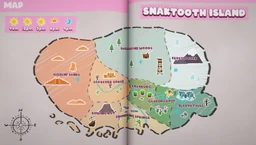 Snaktooth Island map image