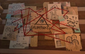 Conspiracy Board Sugarpine Woods