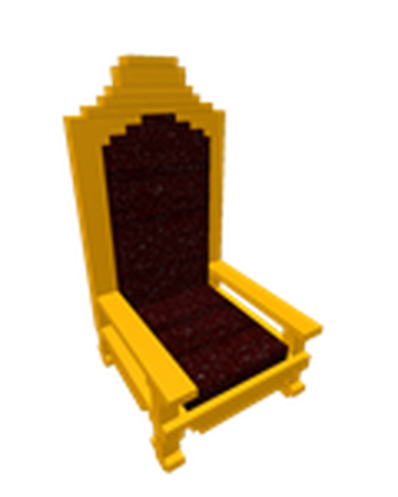 Throne Build A Boat For Treasure Wiki Fandom - roblox build a boat for treasure metal chair code