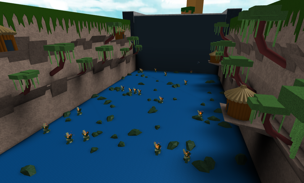Tribal Stage Build A Boat For Treasure Wiki Fandom - epic castle boat roblox build a boat for treasure