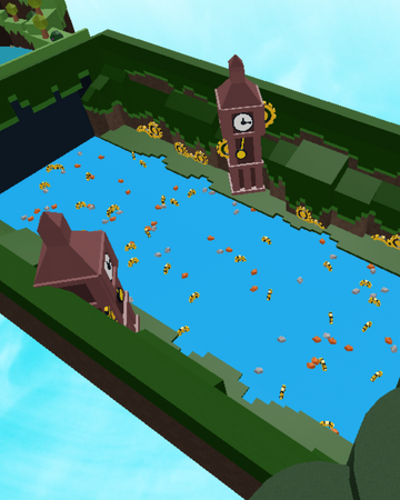 Clock Tower Stage Build A Boat For Treasure Wiki Fandom - build a boat and sail down a volcano roblox