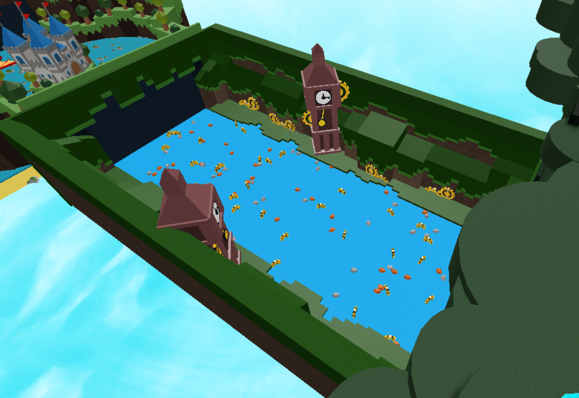 Clock Tower Stage Build A Boat For Treasure Wiki Fandom - roblox build a boat for treasure secret chests