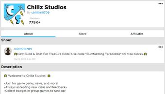 Chillz Studios Build A Boat For Treasure Wiki Fandom - build a boat for treasure roblox 2019 codes