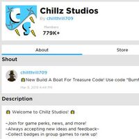 Chillz Studios Build A Boat For Treasure Wiki Fandom - how to make more ranks in ur roblox group