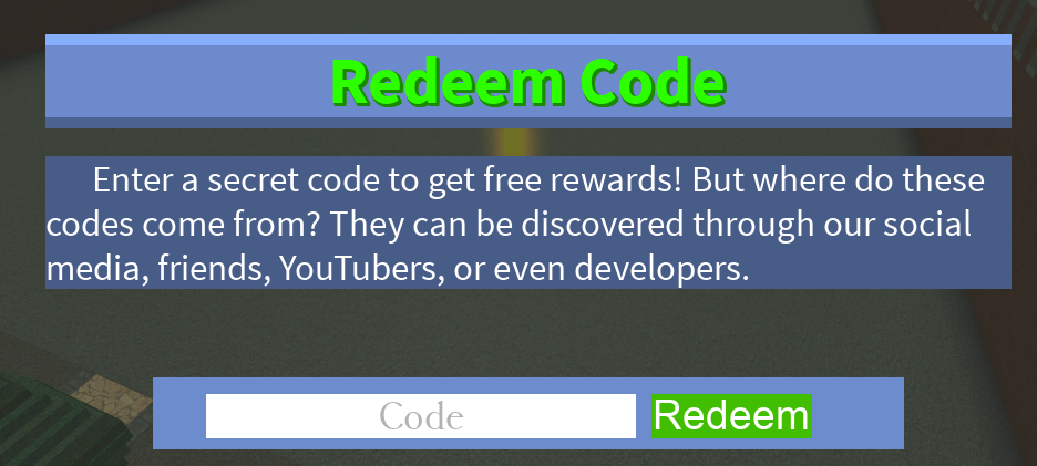 New Roblox Redeem Codes