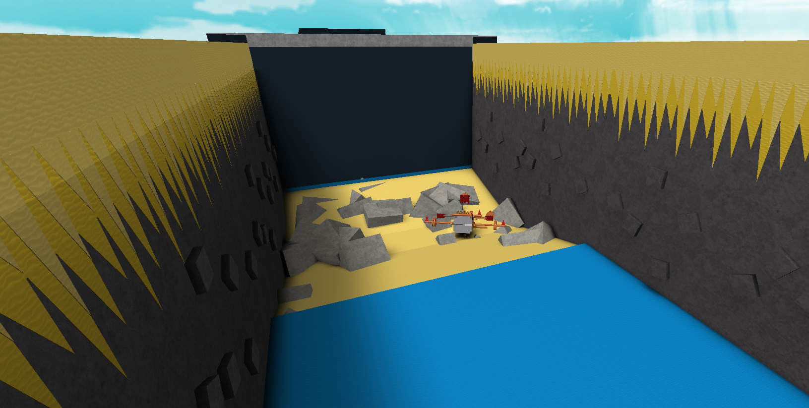 Wreckage Stage Build A Boat For Treasure Wiki Fandom - end of build a boat to treasure roblox