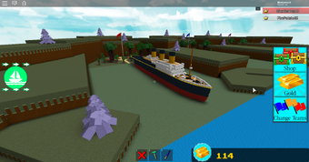 Community Boats Chapter I Build A Boat For Treasure Wiki Fandom - roblox titanic the pals