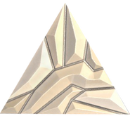 Quartz Equilateral Triangle