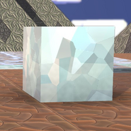 A block of Ice.