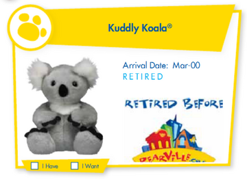 Kuddly Koala Build a Bear Workshop Wiki Fandom