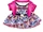 Honey Girls Printed Dress