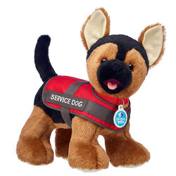 German shepherd stuffed animal build a bear sale