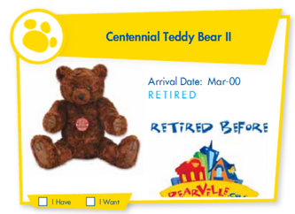 Centennial Teddy Bear II