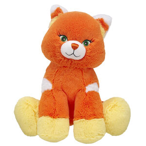 orange pumpkin cat build a bear