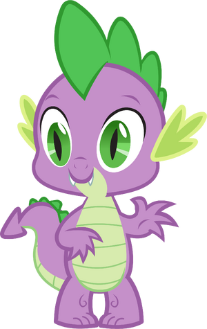 Canterlot Castle Spike 1