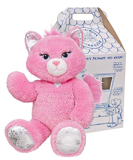 BUILD-A-BEAR プリンセスキャット ピンク　　レア品 17
