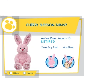 Cherry Blossom Bunny | Build-a-Bear Fans Wiki | Fandom