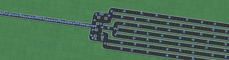 belt drive frame splitter