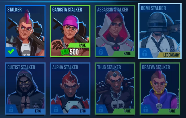 Skins | Bullet Echo Wiki | Fandom