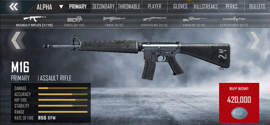 M16, Battlefield Wiki