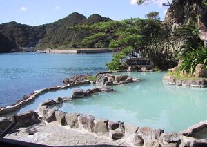 Onsen in Nachikatsuura Japan