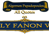 Algernon Papadopoulos/Quotes