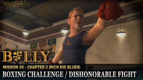 Boxing Challenge Dishonorable Fight - Mission 26 - Bully Scholarship Edition