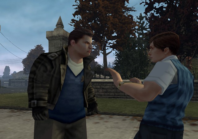 Whats everyone's Go-To school uniform? For me it's the Bullworth Polo, LS  Pants black, Italian shoes and the Dunce hat. : r/bully