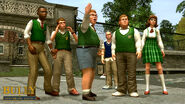 Nerds in a screenshot of Bully: Anniversary Edition.