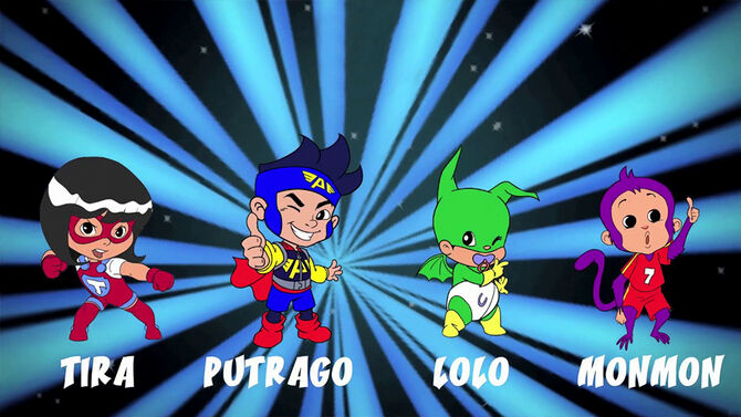 Patriot Cilik komik dan serial animasi versi spinoff karakter karakter adiwira Patriot