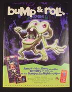 Magazine Ad for Bump in the night song album cassette tape