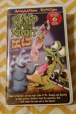 Bump in the Night VHS VCR Tape Mr Bumpy Tales From Under the Bed