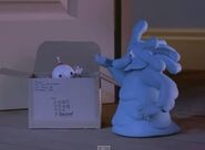 Squishington waving goodbye to Little Robot saying they can be pen-pals in the episode "Made in Japan"