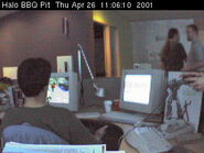 Bernie appears to be playing Halo on PC in April 2001.[19]