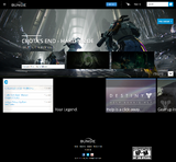 Bungie.next Homepage Aug 2013