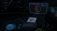 A picture of Ling ling is on a table.