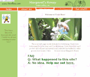 The corrupted I Love Bees website.