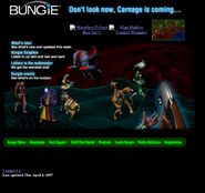 Bnet homepage 1997