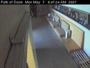 Camera 2: Entrance hallway known as the "Path of Doom" at Bungie Towers[4]