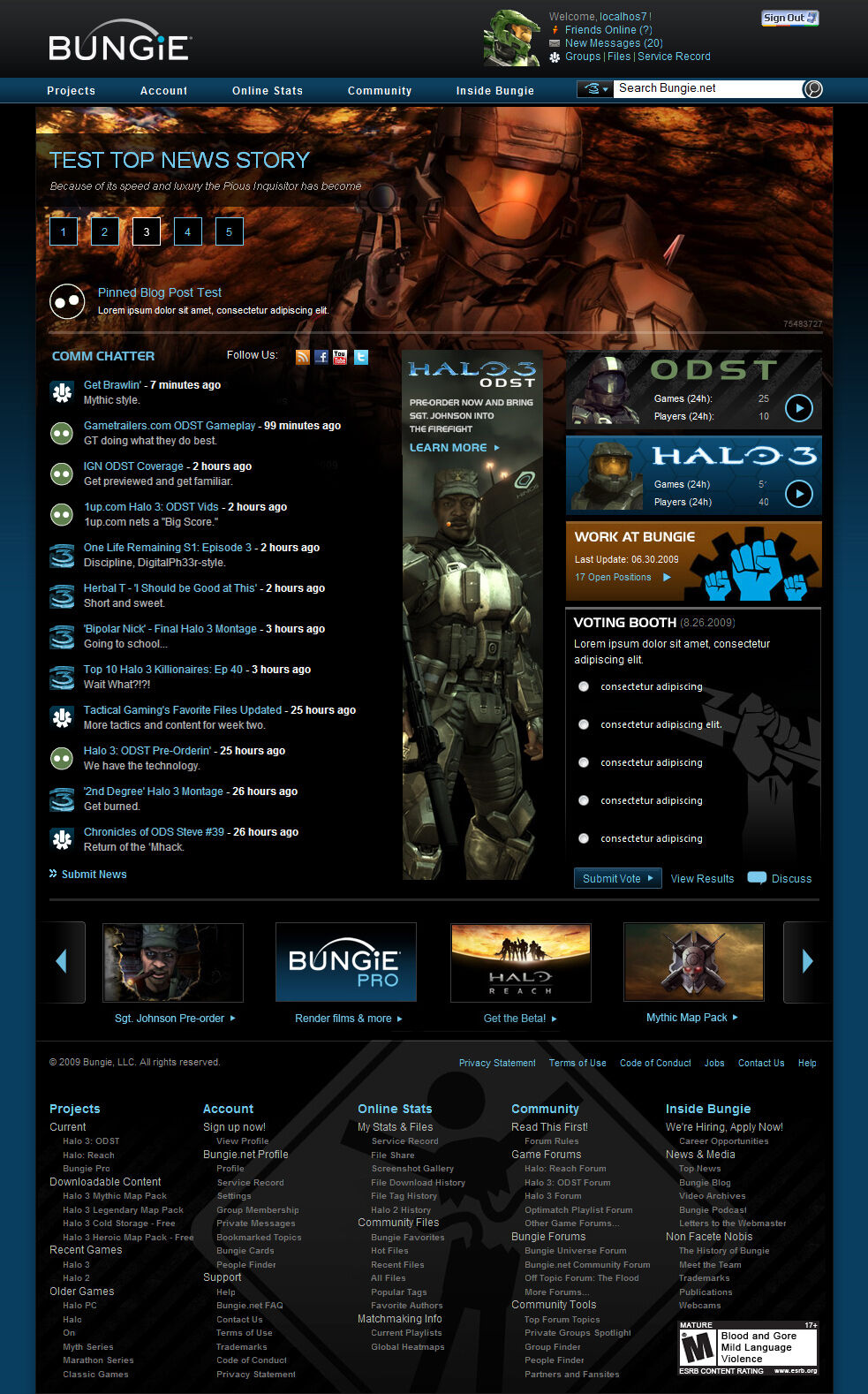 Halo 3 multiplayer game (image source: bungie.net)