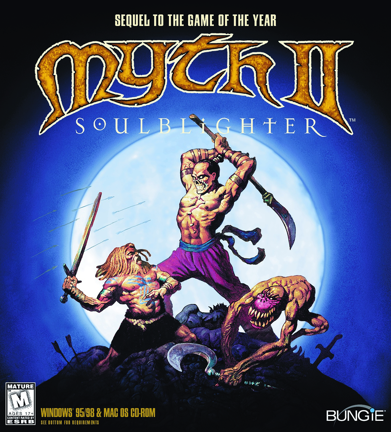 Jogos para Mac OS: Deus Ex, Myth II: Soulblighter, Myth III: The Wolf Age,  StarCraft, The Sims 2, Myth: The Fallen Lords, Diablo II