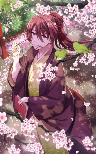 Cherry Blossoms Dancing In The Wind Tsubouchi Shouyou Bungo To Alchemist Wiki Fandom