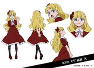 Elise Anime Character Design