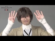 Rui Tabuchi as Osamu Dazai
