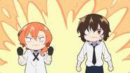 Chuya and Dazai embarrased