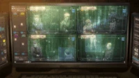 Tanizaki uses Light Snow on the security cameras