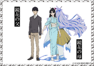 Kyoka's Mother and Father Anime Character Design