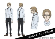 T. J. Eckleburg Anime Character Design