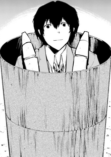 Dazai trying to commit suicide (manga)