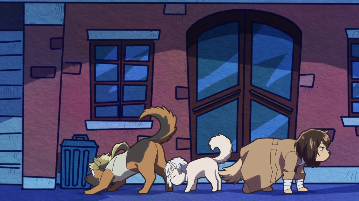 Bungo Stray Dogs WAN! Episódio 1 (Wan) / O que há dentro do armário? / Uma  troca infrutífera - Assista na Crunchyroll